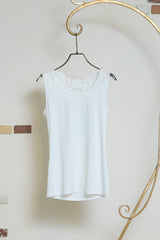 バックレースタンクトップ