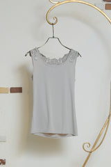 バックレースタンクトップ