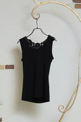 バックレースタンクトップ