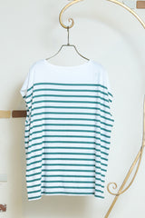 パネルボーダールーズTシャツ