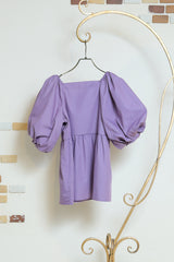 バルーンスリーブオフショルブラウス