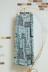 パッチワーク柄パンツ