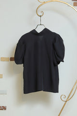 2wayハイネックボウタイブラウス