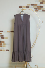 ギャザーティアードワンピース