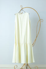 ノースリマーメイドフレアワンピース