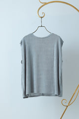 肩タック1分袖プルオーバー