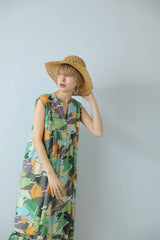 ギャザーティアードワンピース