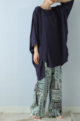 パッチワーク柄パンツ