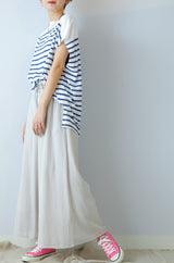 パネルボーダールーズTシャツ