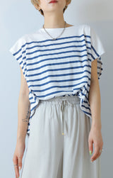 パネルボーダールーズTシャツ