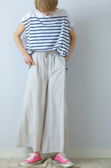 パネルボーダールーズTシャツ