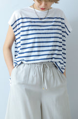 パネルボーダールーズTシャツ