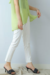 UV/接触冷感HAKIYASEストレッチパンツ