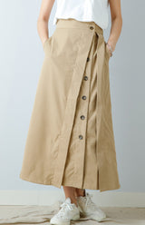 シャークスキンタックスカート