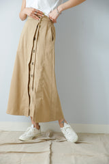 シャークスキンタックスカート