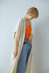 スラブカーディガン