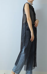 カットメッシュワンピース