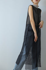 カットメッシュワンピース