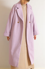 ワイドカラーチェスターコート