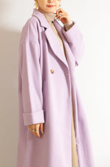 ワイドカラーチェスターコート