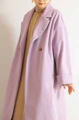 ワイドカラーチェスターコート