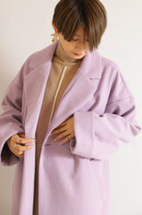 ワイドカラーチェスターコート