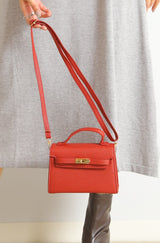 合皮2wayミニバッグ