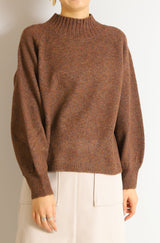 ウォッシャブルワイドネックプルオーバー