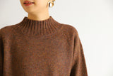 ウォッシャブルワイドネックプルオーバー