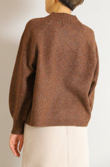 ウォッシャブルワイドネックプルオーバー