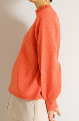 ウォッシャブルワイドネックプルオーバー