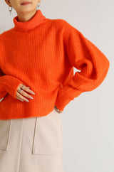 リサイクル起毛スリーブプルオーバー