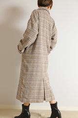 ワイドカラーチェスターコート