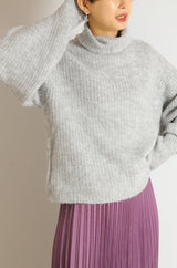 リサイクル起毛スリーブプルオーバー