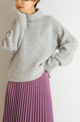 リサイクル起毛スリーブプルオーバー