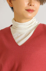 シアーシームレスタートルプルオーバー