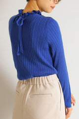 2wayフリルカラープルオーバー