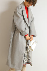 ワイドカラーチェスターコート