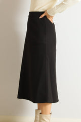 圧縮ジャージAラインスカート