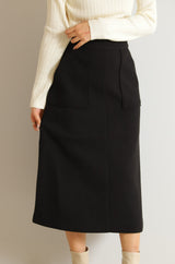 圧縮ジャージAラインスカート