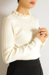 2wayフリルカラープルオーバー