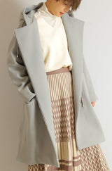 フード付きZIPコート