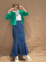 ロゴ刺繍Tシャツ