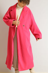 ワイドカラーチェスターコート