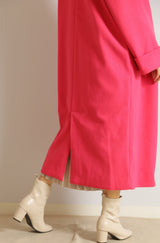 ワイドカラーチェスターコート