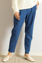 裏起毛イージーテーパードパンツ