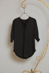 プチハイネック前後2wayプルオーバー