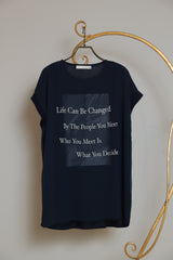 カラーロゴ3DTプリントTシャツ