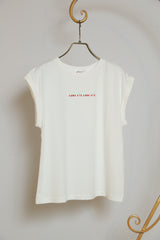 ちびロゴ刺繍プルオーバー