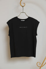 ちびロゴ刺繍プルオーバー